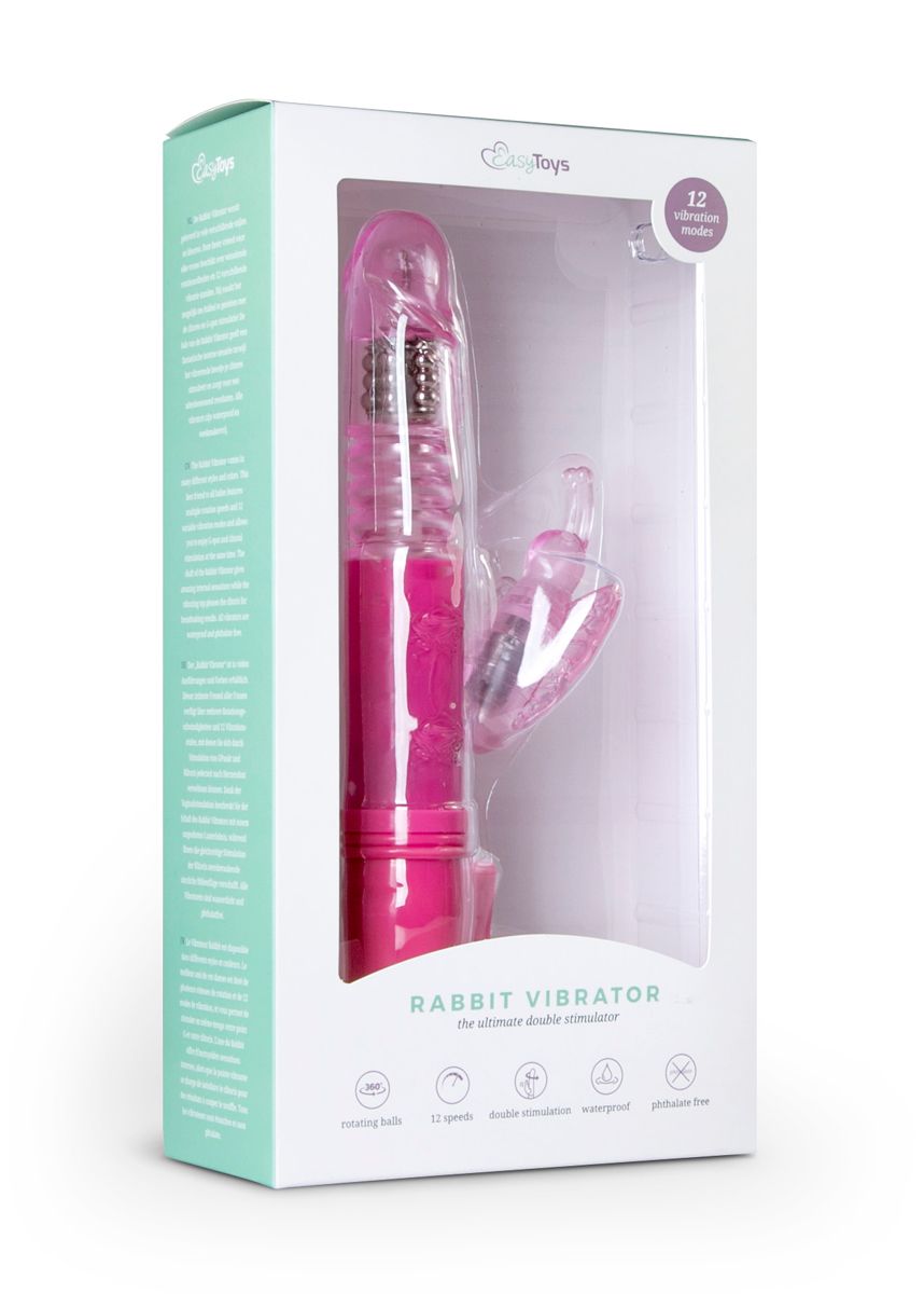Easytoys Pink Butterfly Vibrator