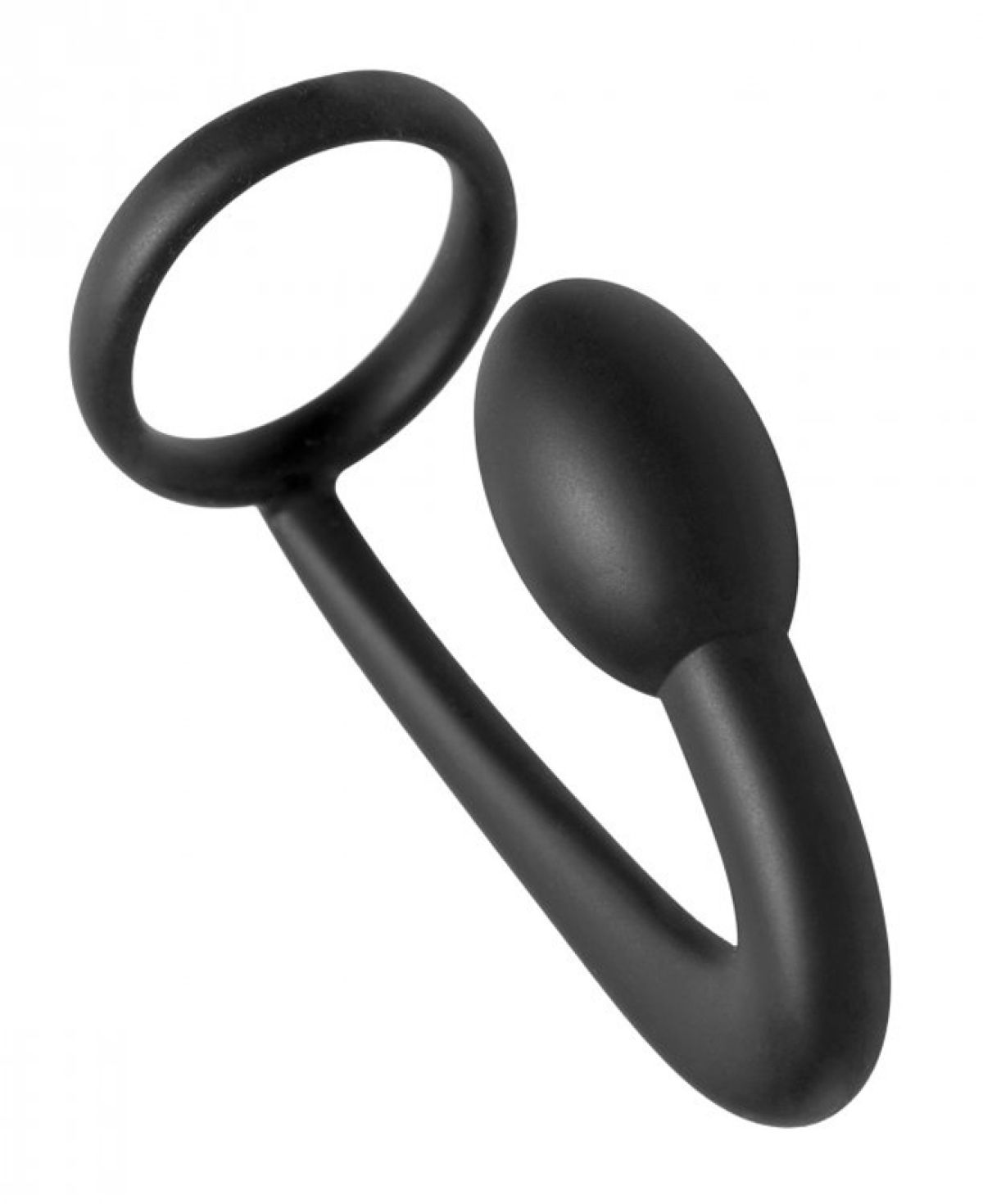 Prostatic Play Explorer Silicone Cock Ring and Prostate Plug