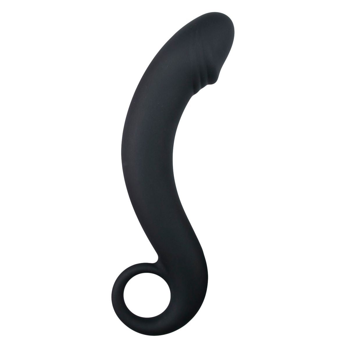 Silicone Black Prostate Dildo