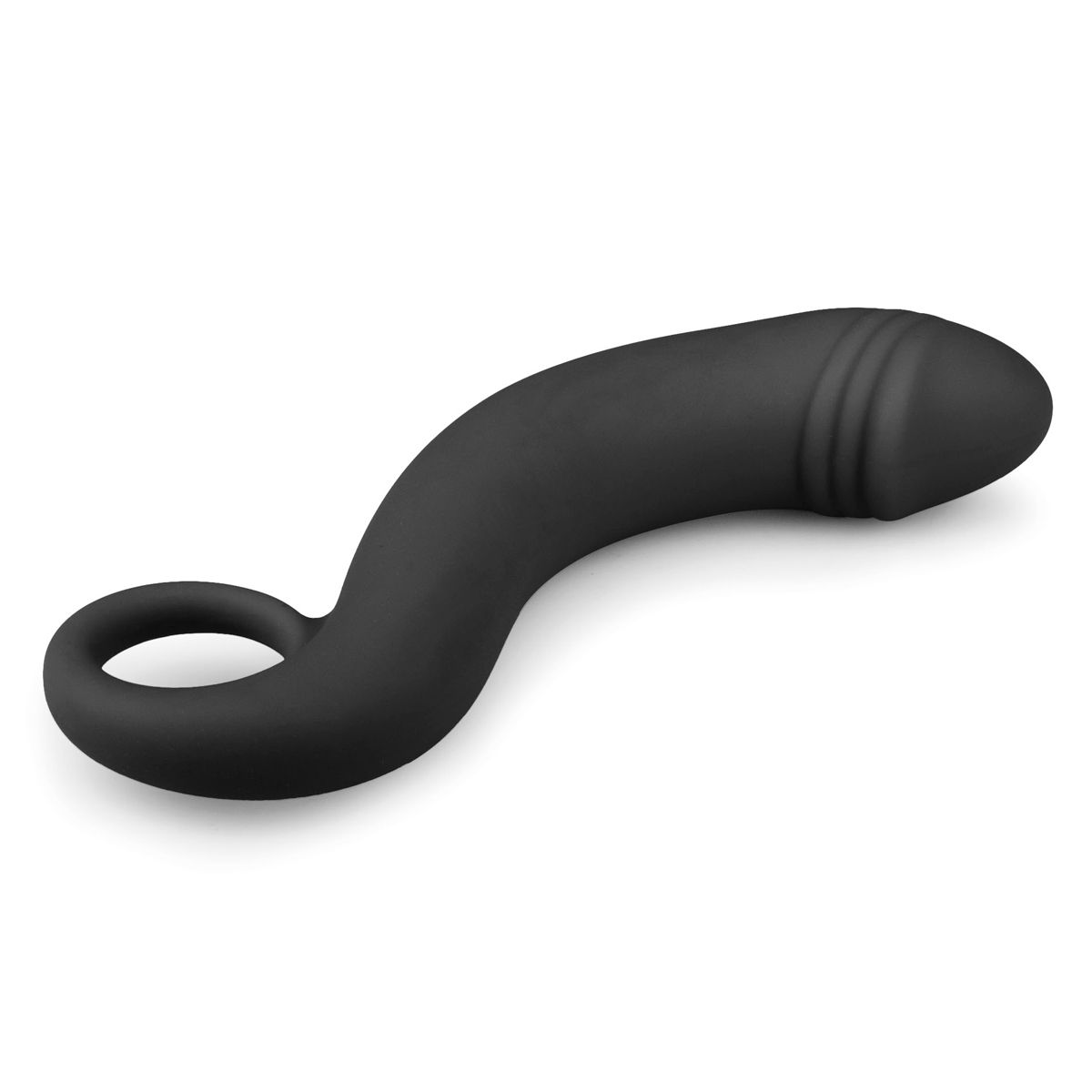 Silicone Black Prostate Dildo