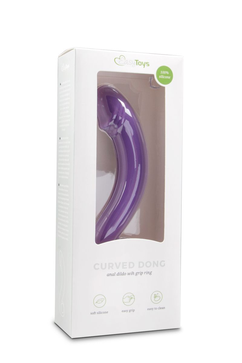 Silicone Purple Prostate Dildo