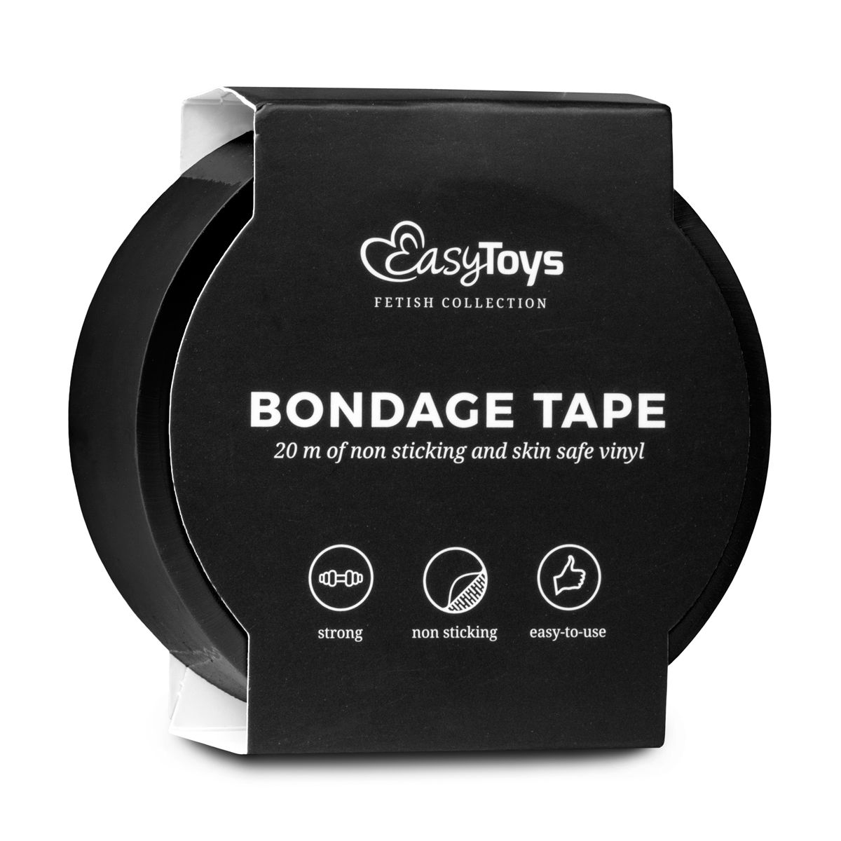 Black Bondage Tape - 20m