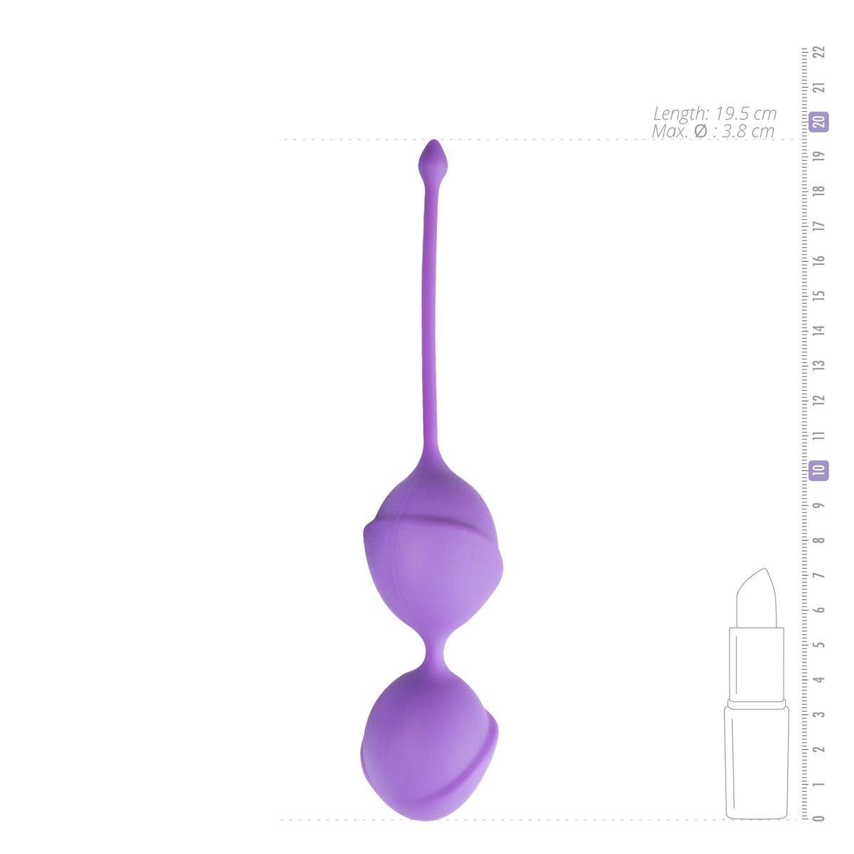 Purple Double Vagina Balls