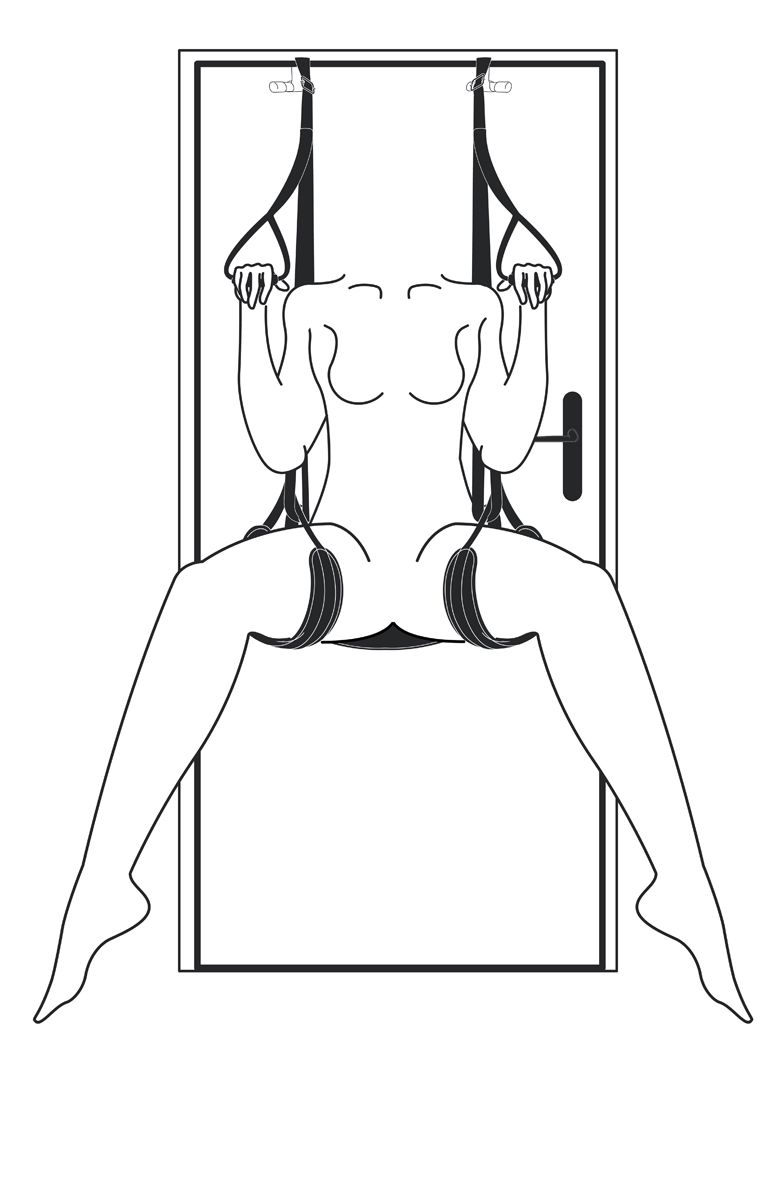 Leg & Bum Support Over The Door Swing