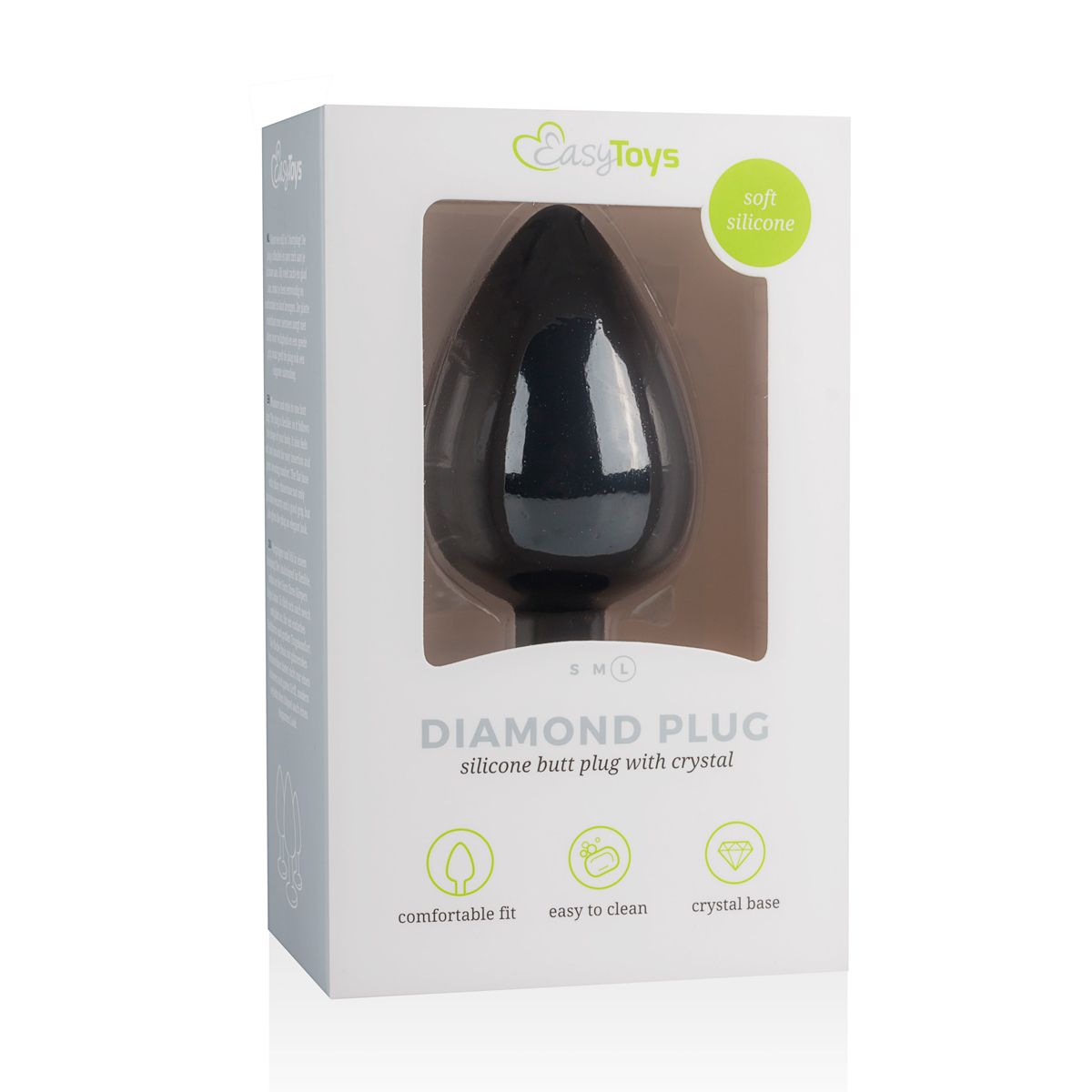 Diamond Plug Large - Black