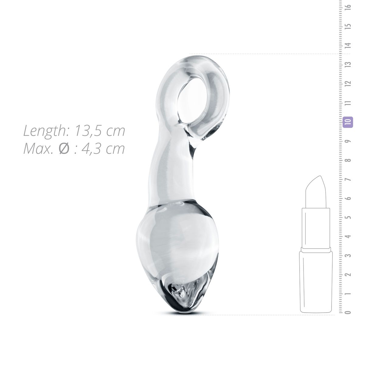 Glass Prostate Plug No. 13