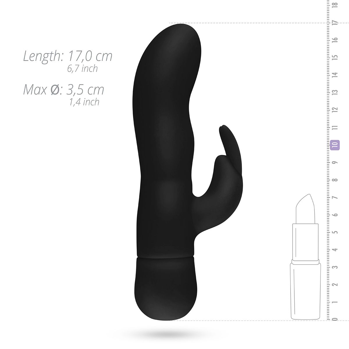 Mad Rabbit Vibrator - Black
