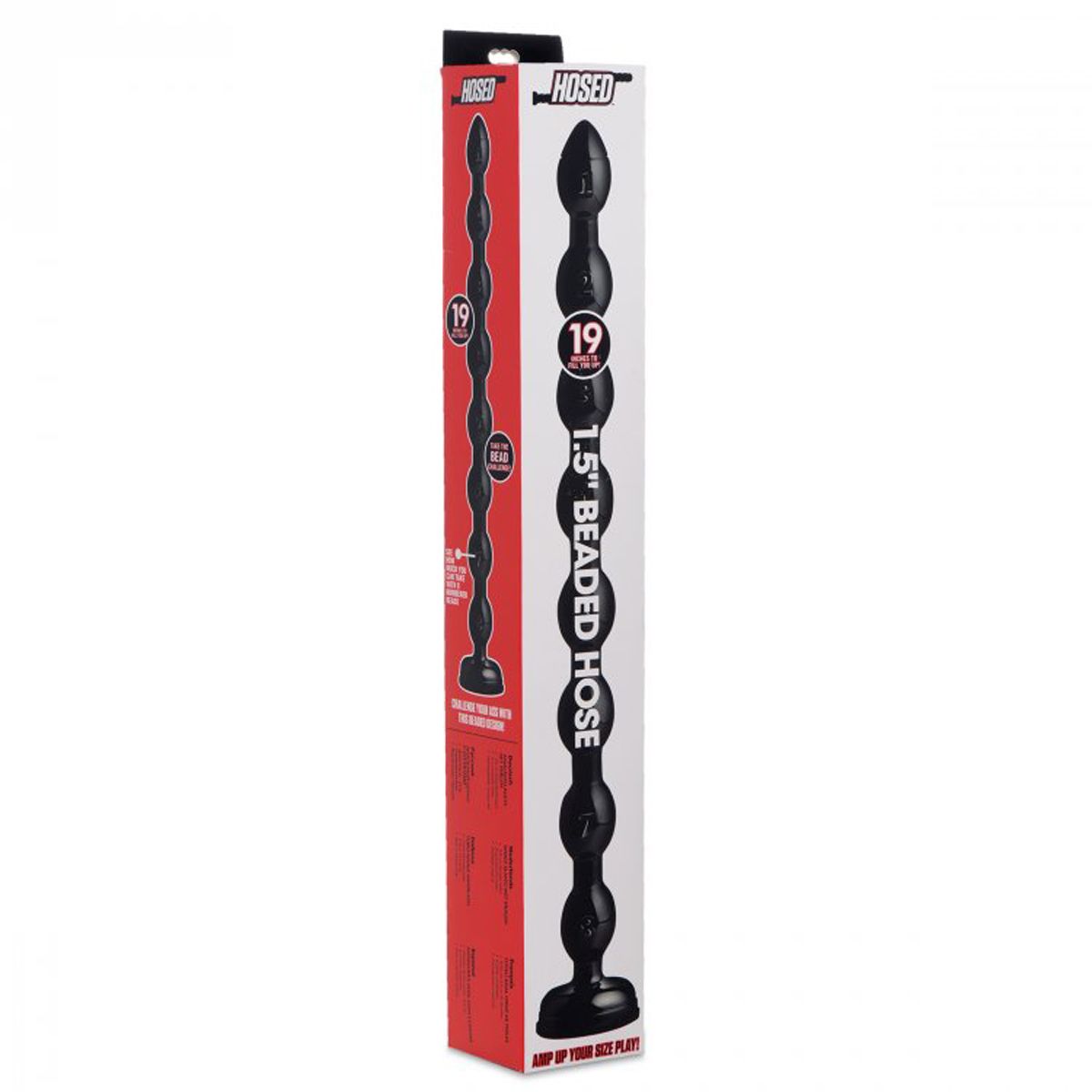 Beaded Anal Snake Anal Dildo - 19 Inch