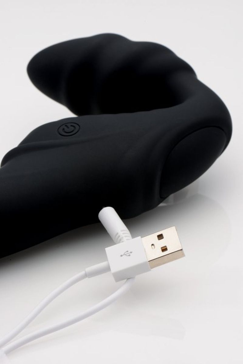 Pro Rider Strapless Strap-on Vibrator - Black