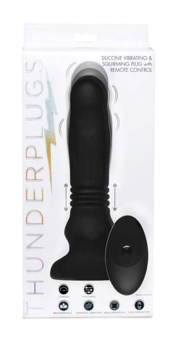 Thunderplug Thrusting & Vibrating Anal Vibrator