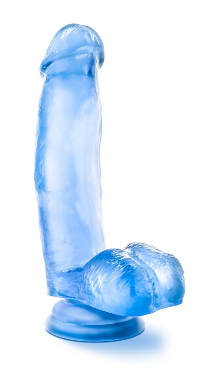 B Yours Sweet 'N Hard Realistic Dildo - Blue