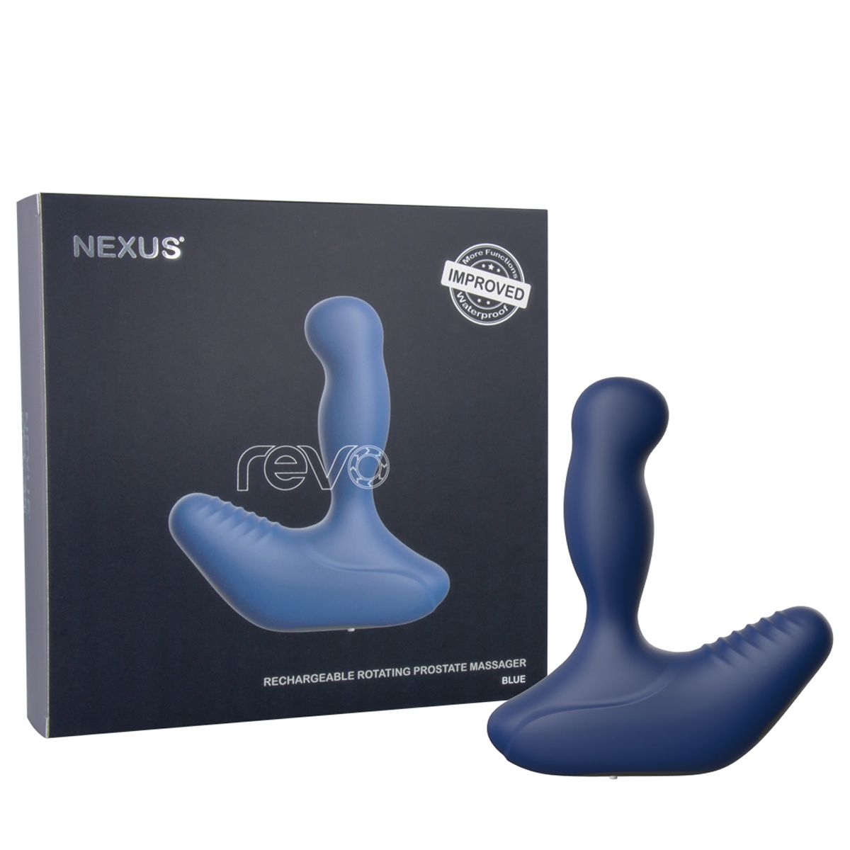 Nexus Revo Rotating Prostate Vibrator - Blue