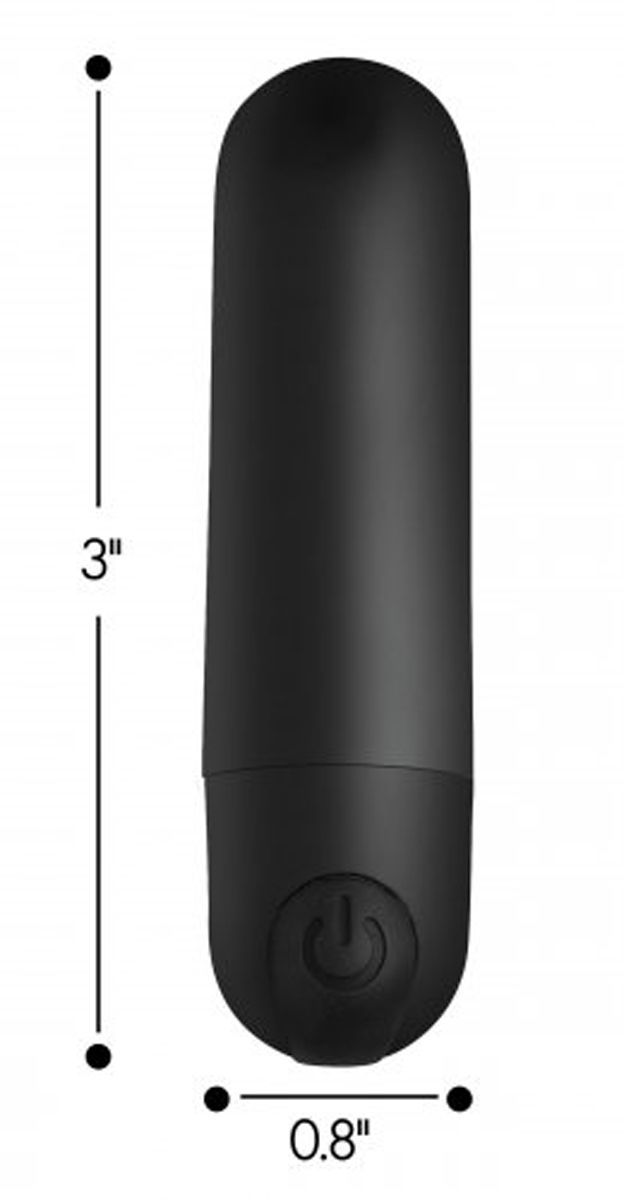 Bang! Bullet Vibrator With Remote Control - Black