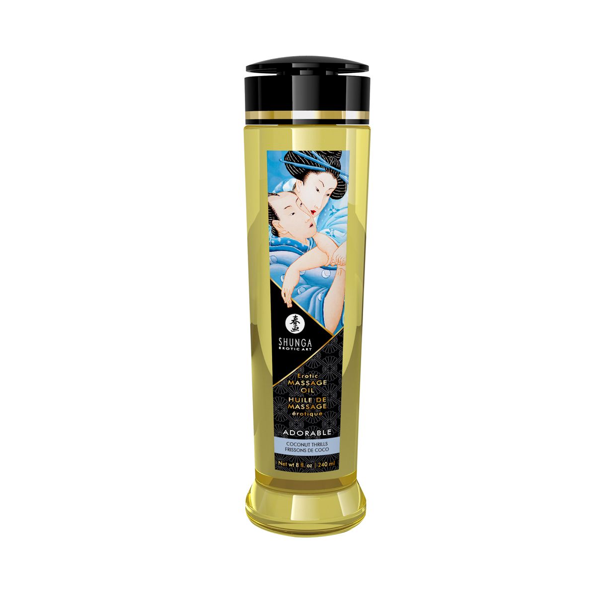 Shunga - Adorable/Coconut Thrills Massage Oil - 240 ml