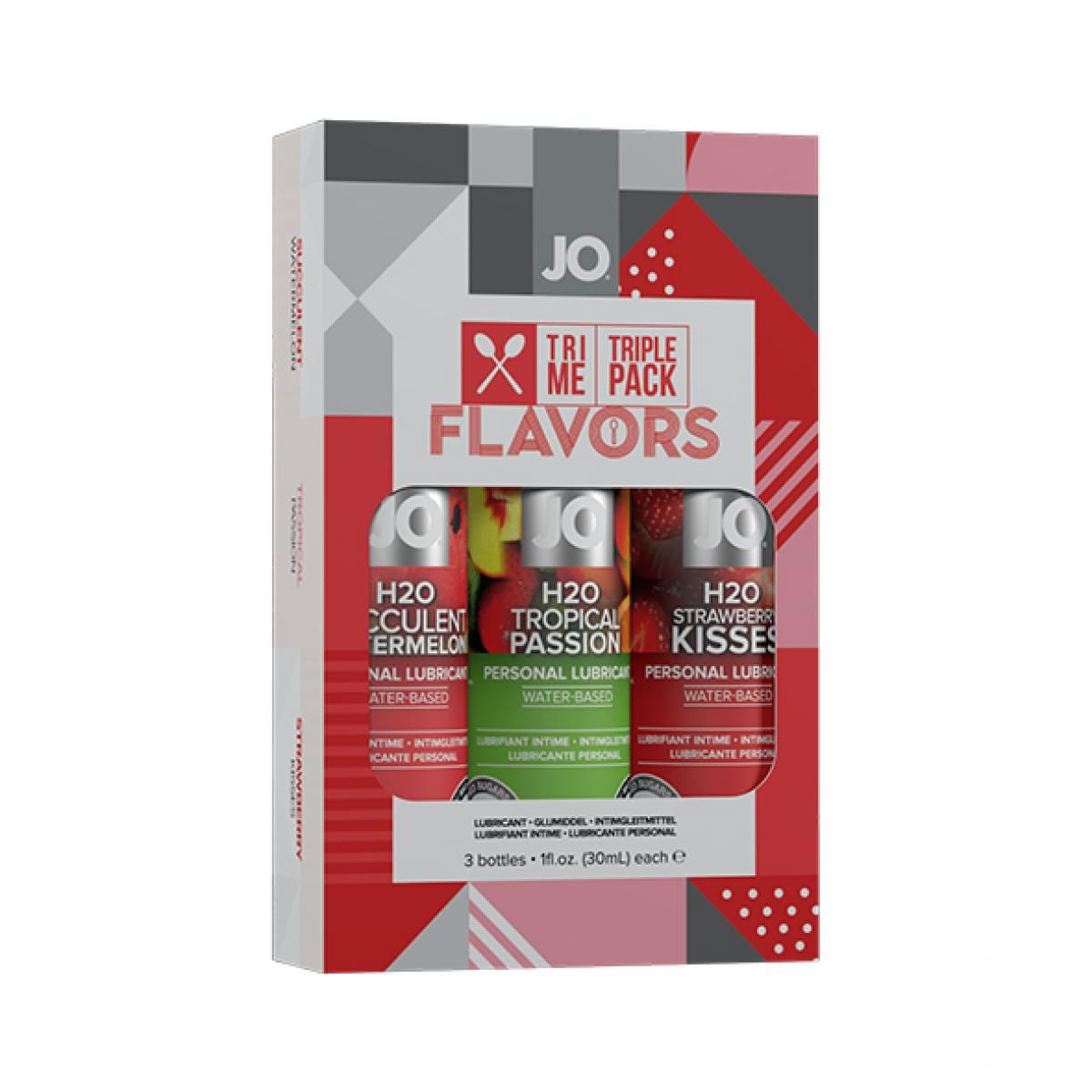 System JO - Flavoured Lubricant Set - 3 x 30 ml