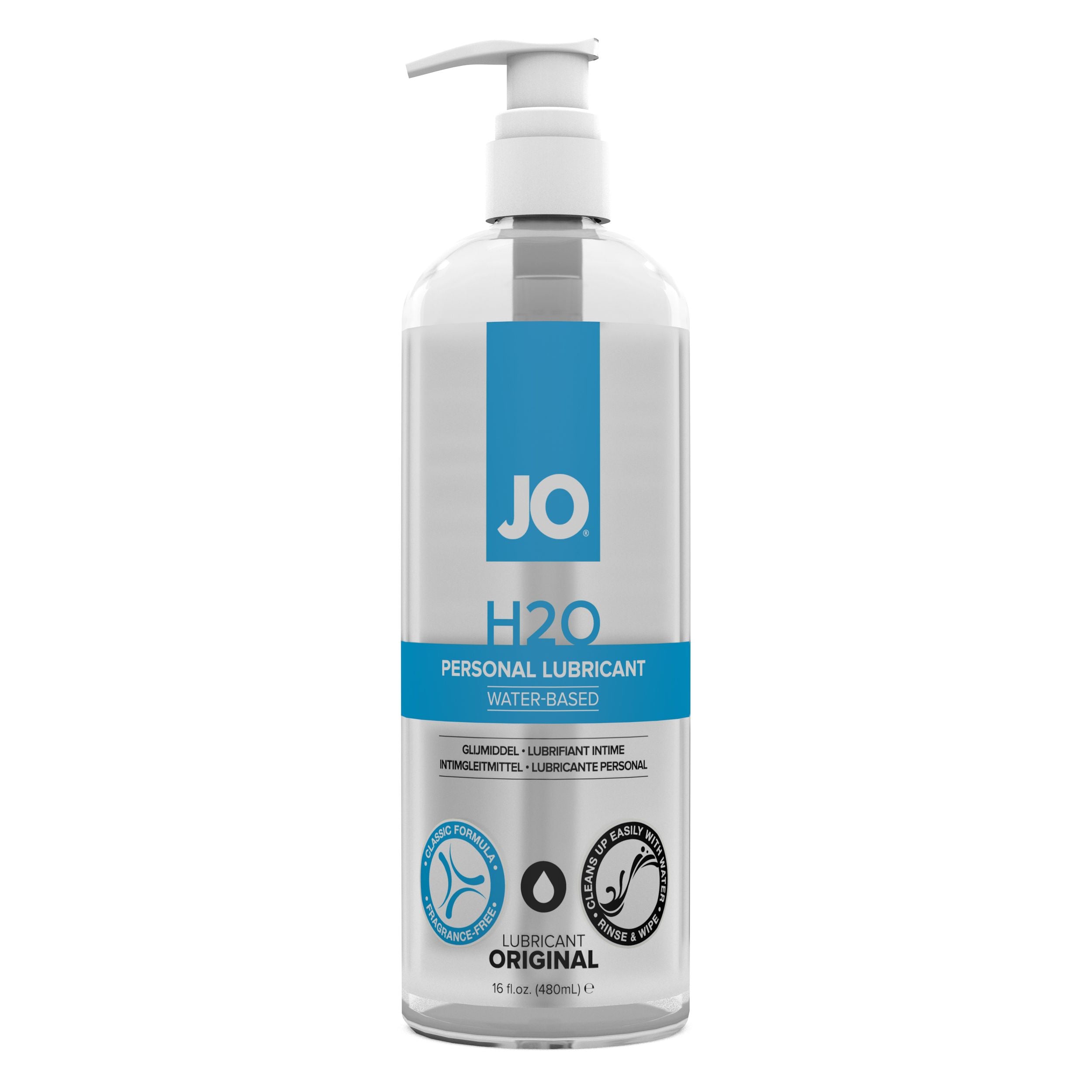 System JO - H2O Water-Based Lubricant - 480 ml