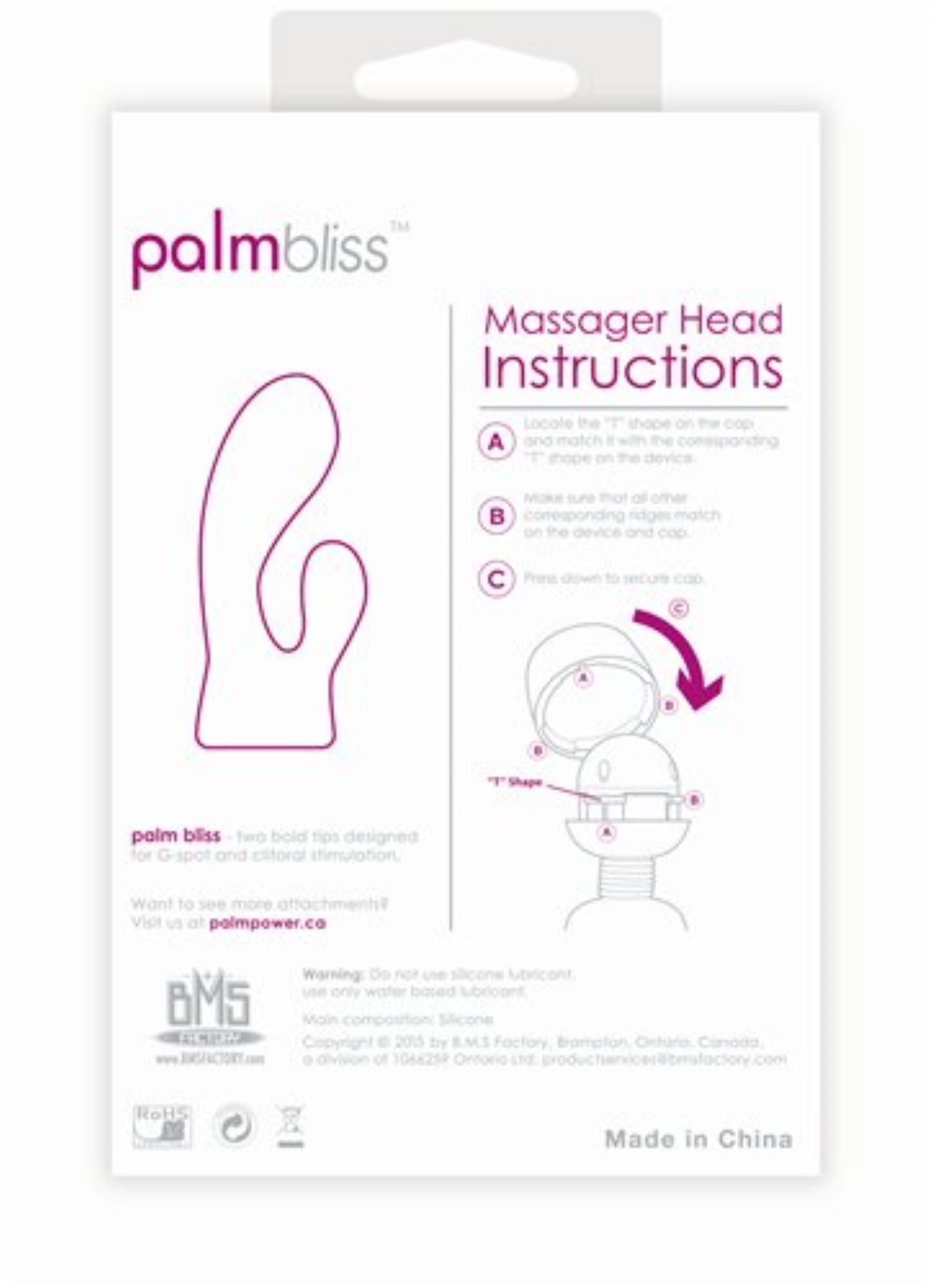 Palm Power - Silicone Attachment Palm Bliss