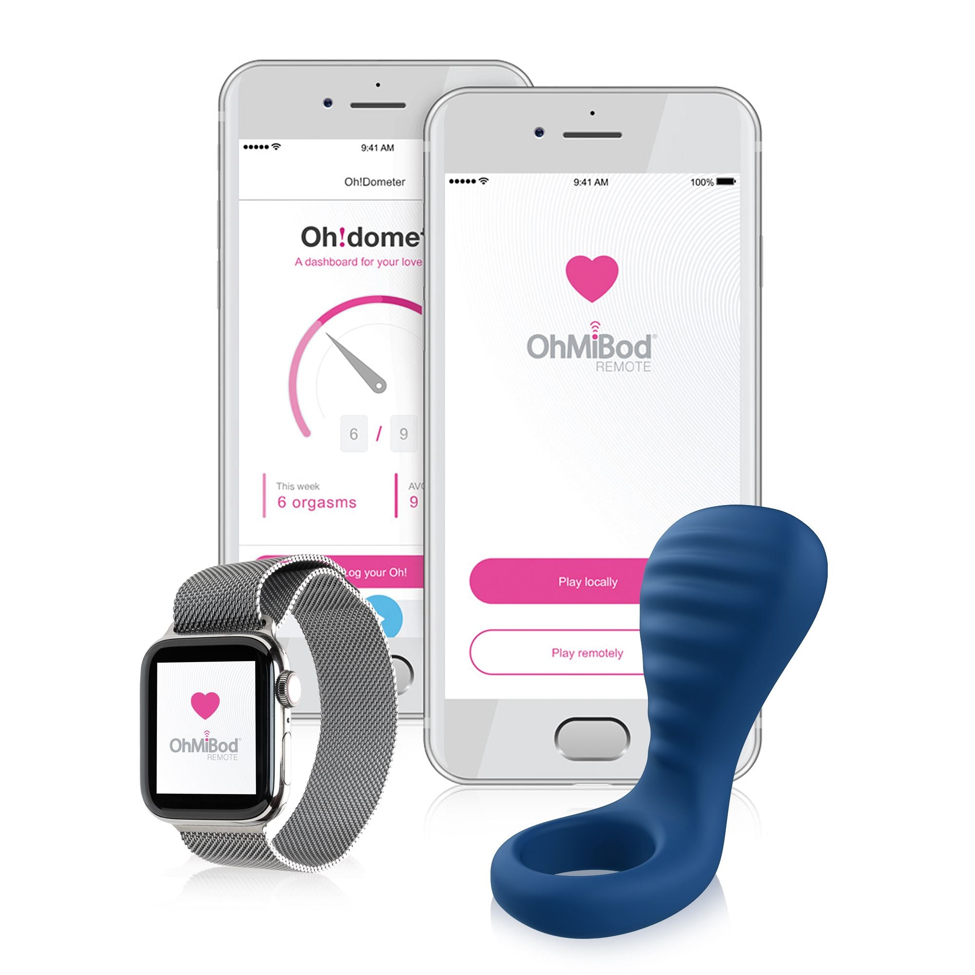 Ohmibod - Bluemotion Nex 3 App Controlled Cock Ring