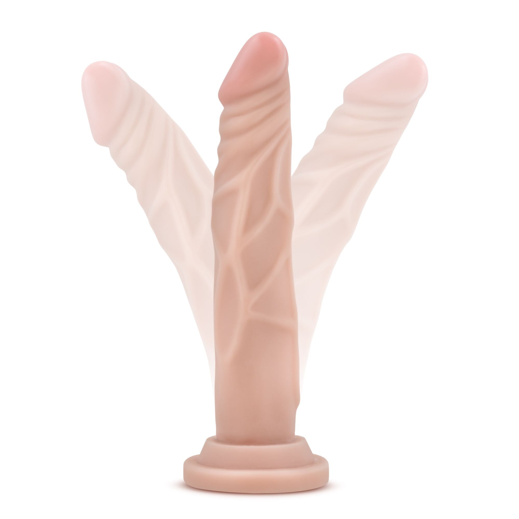 Dr. Skin - Realistic Dildo With Suction Cup 7.5'' - Beige