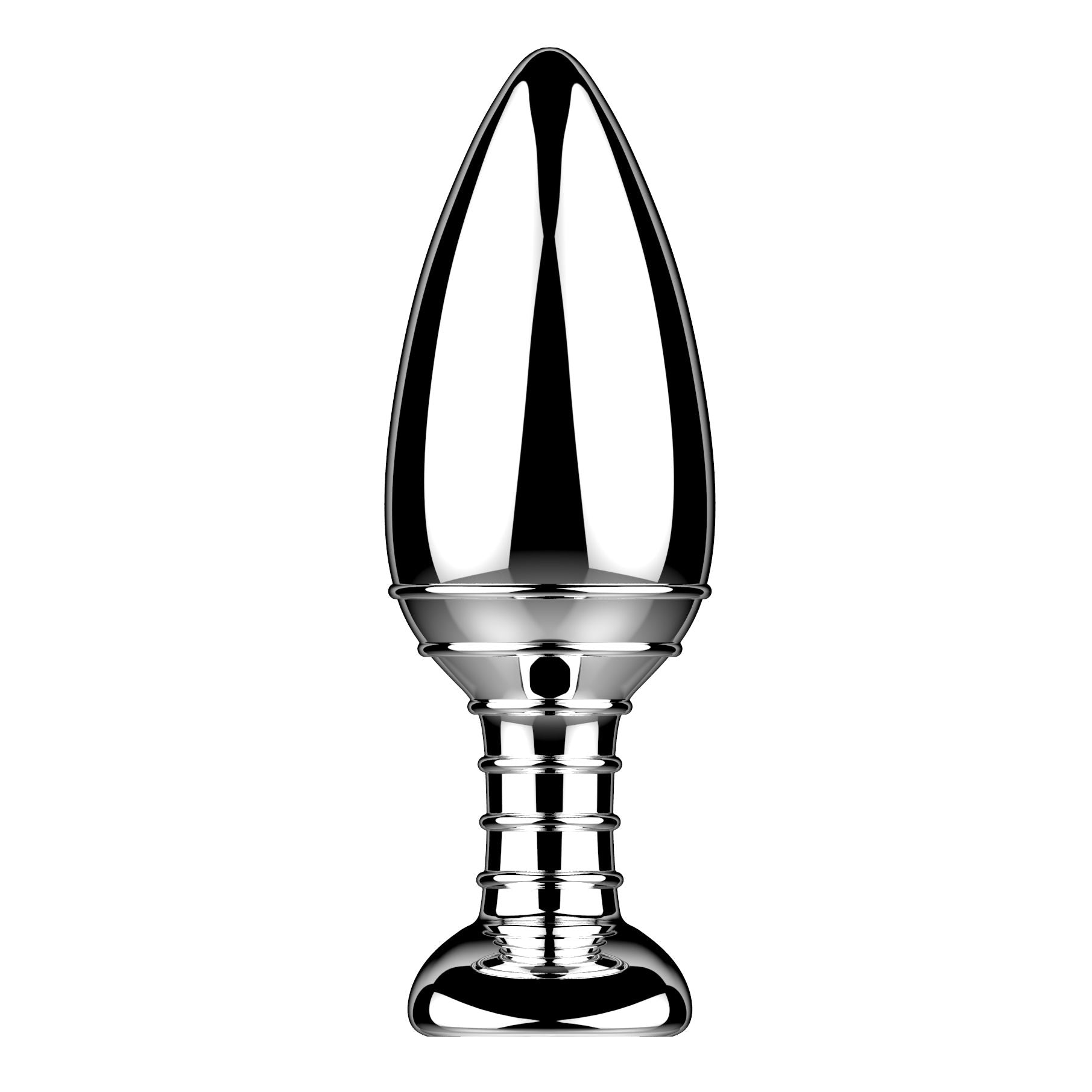 Nexus Cestos aluminum vibrating butt plug with remote control