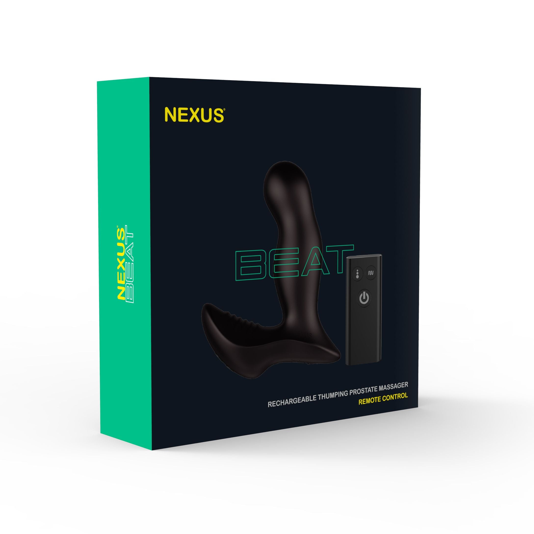 Nexus - Beat Prostate Stimulator With Remote Control - Black