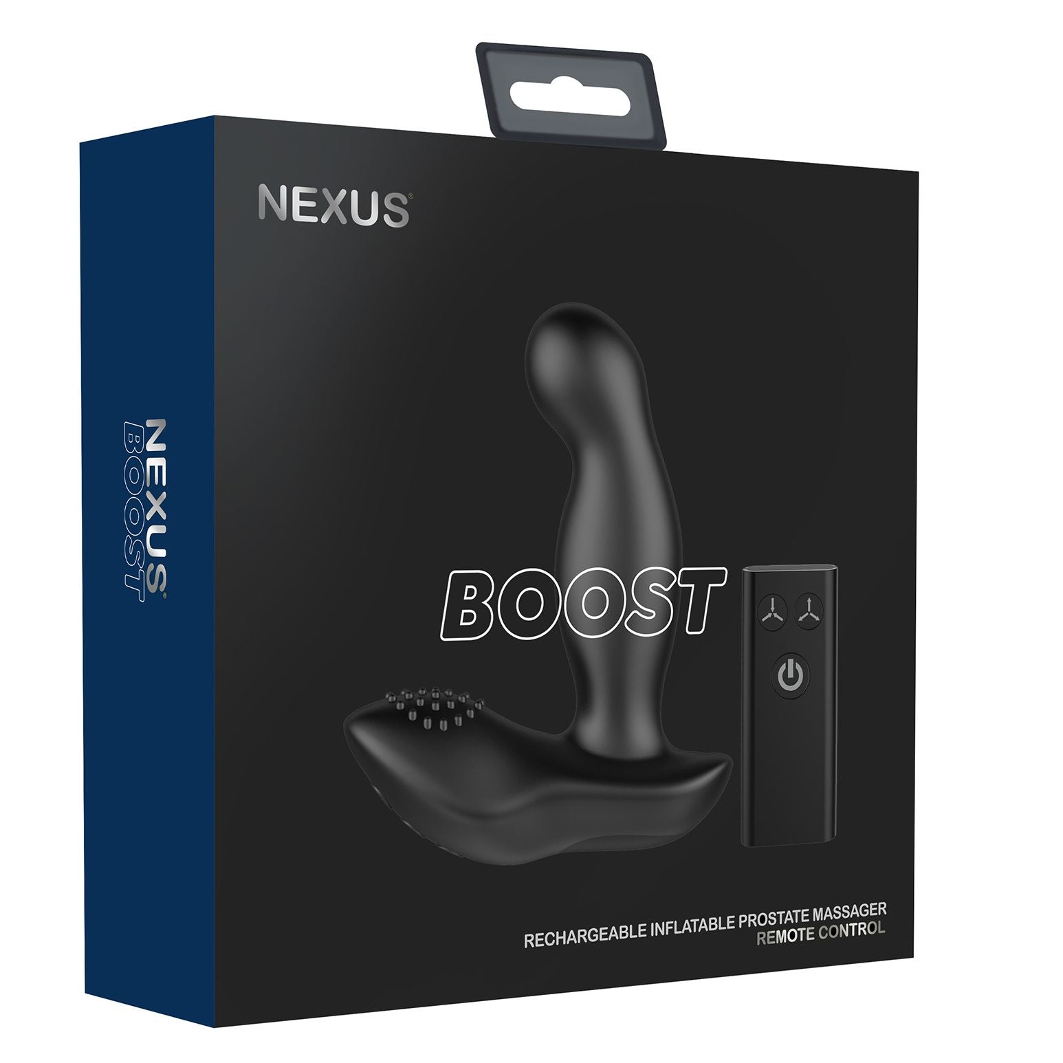 Nexus - Boost Vibrating and Inflatable Prostate Vibrator - diameter 46 mm
