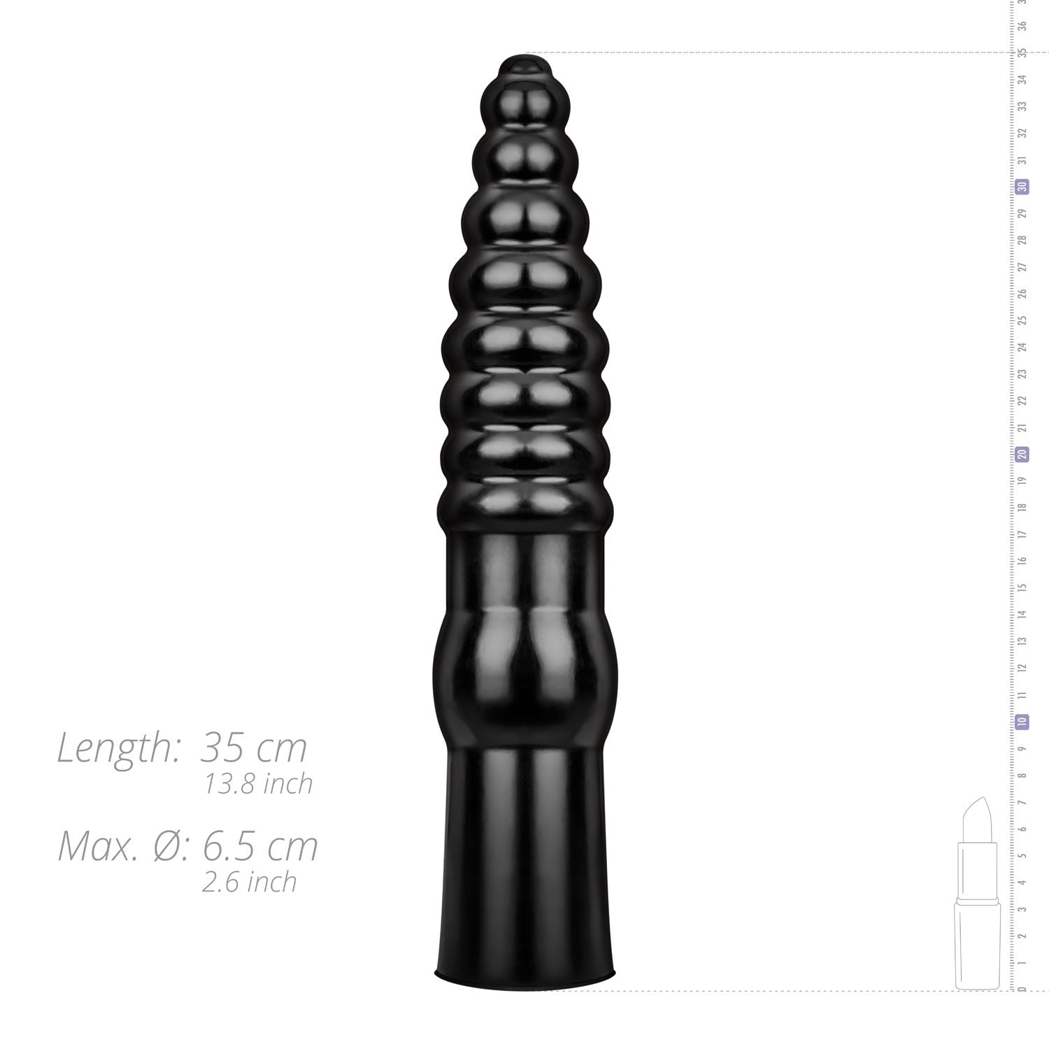 Dildo 34 cm - Black