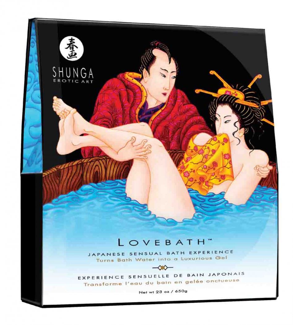 Shunga – LOVEBATH Bath Crystals – Ocean Temptations 650 g