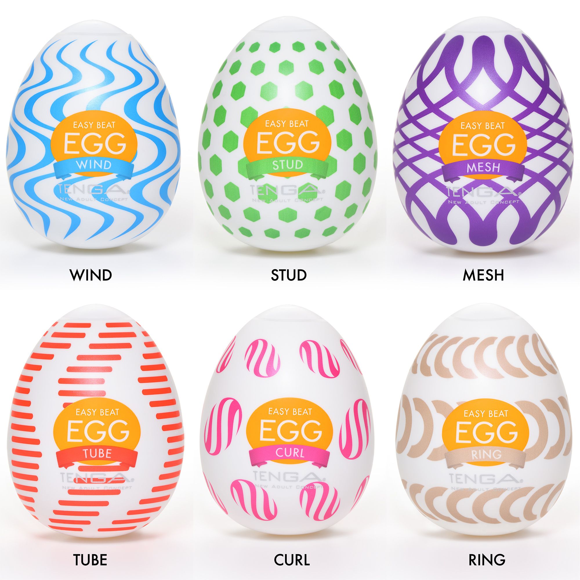 Tenga - Egg Wonder Multipack - 6 pieces