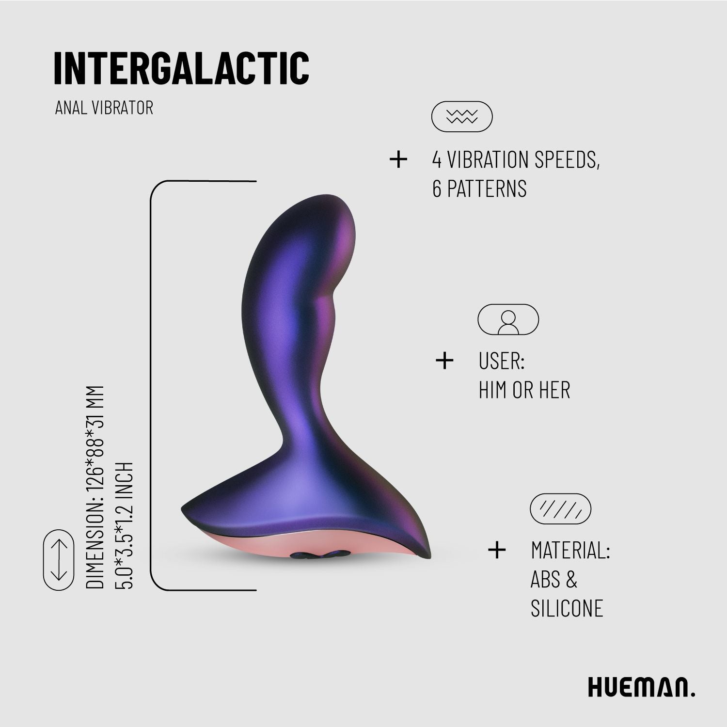 Hueman - Intergalactic Anal Vibrator