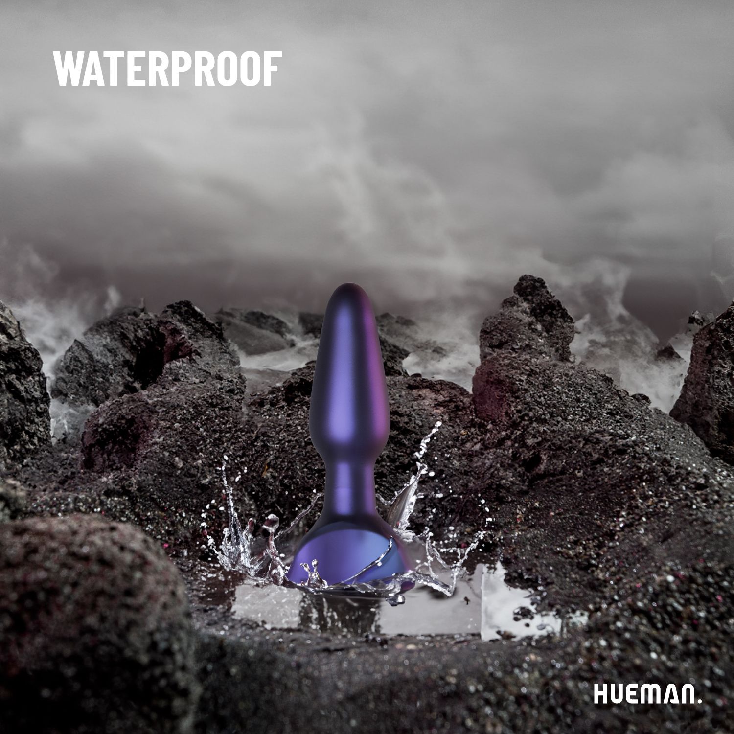 Hueman - Space Force Vibrating and Thrusting Butt Plug