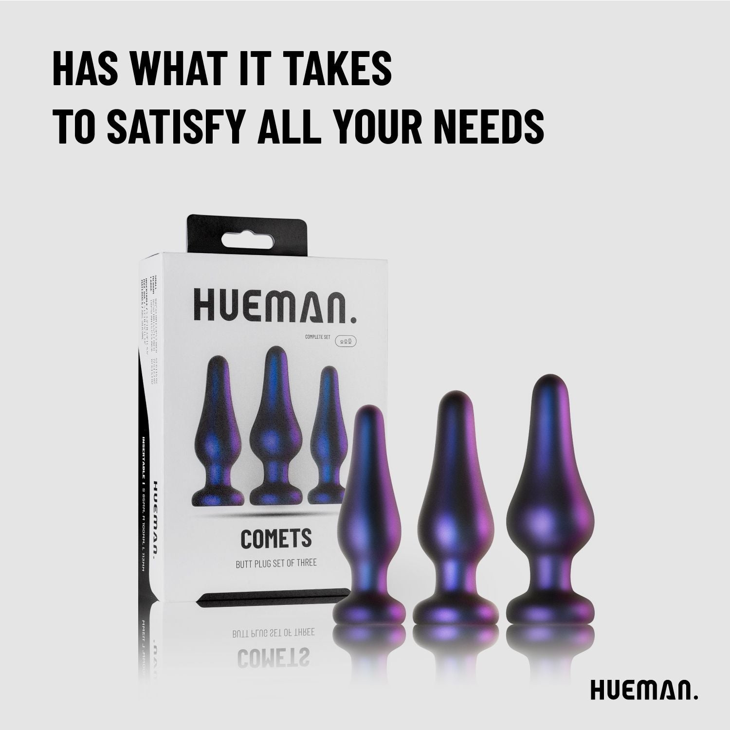 Hueman - Comets Butt Plug Set