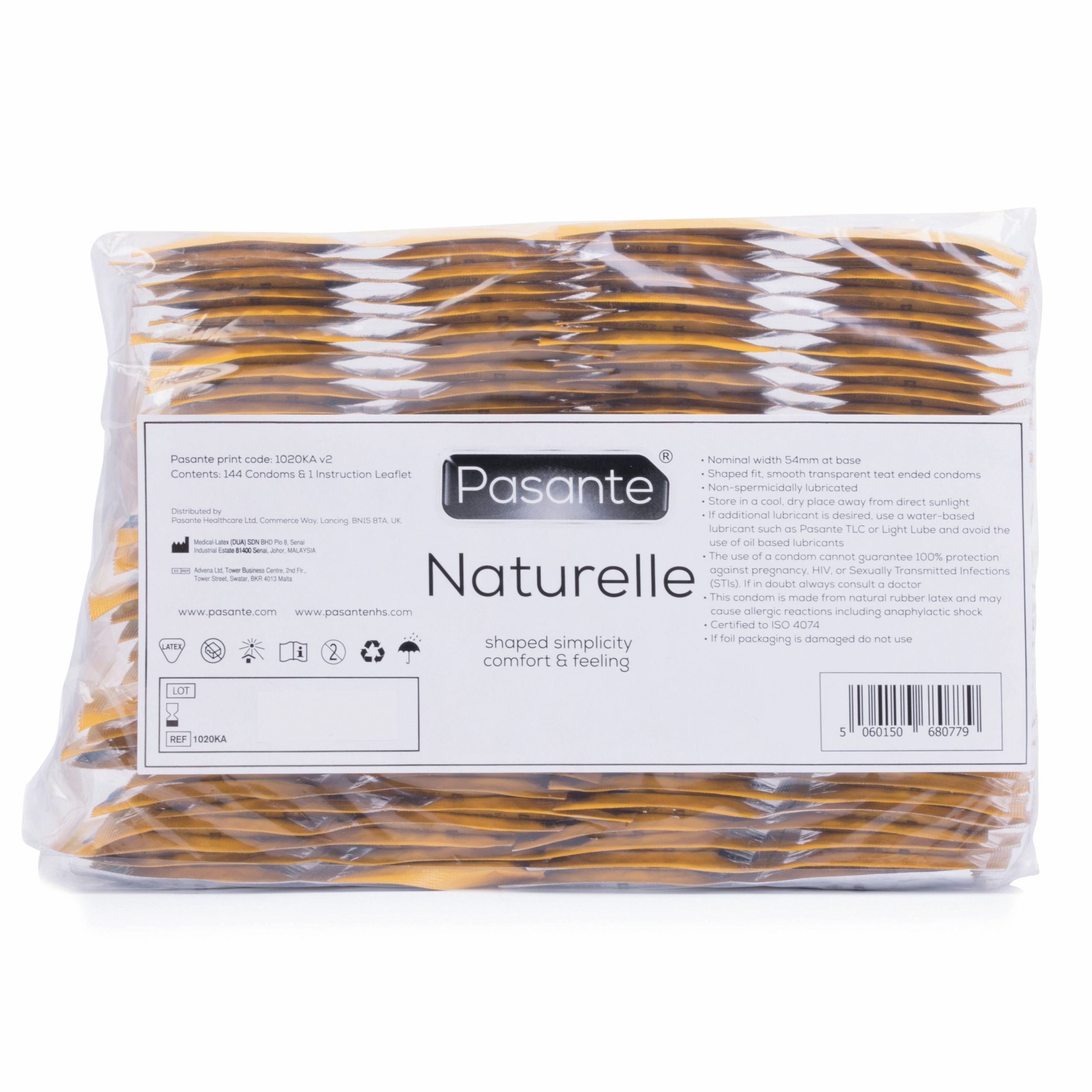 Pasante Naturelle condoms 144 pcs