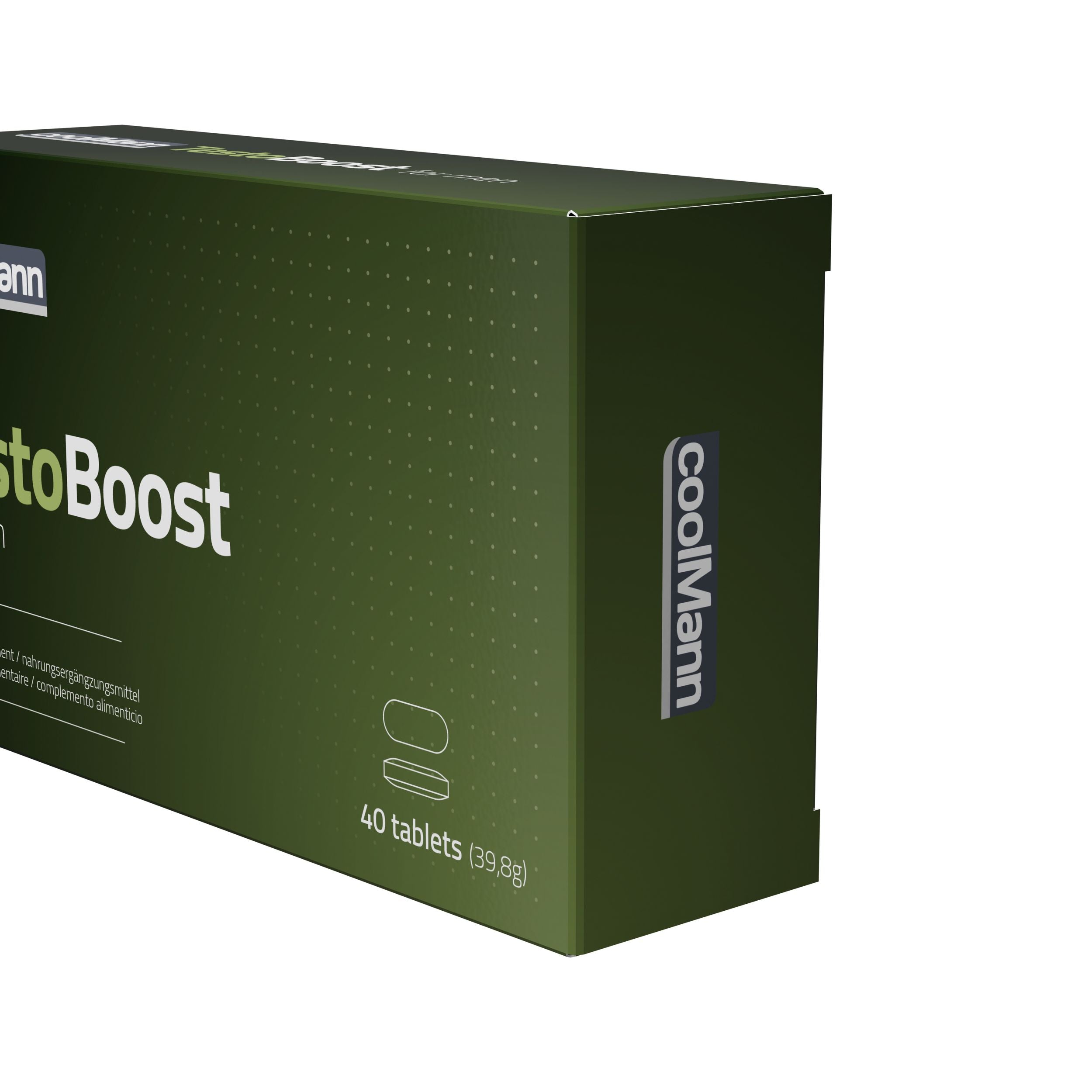 CoolMann - Testoboost - 40 pieces