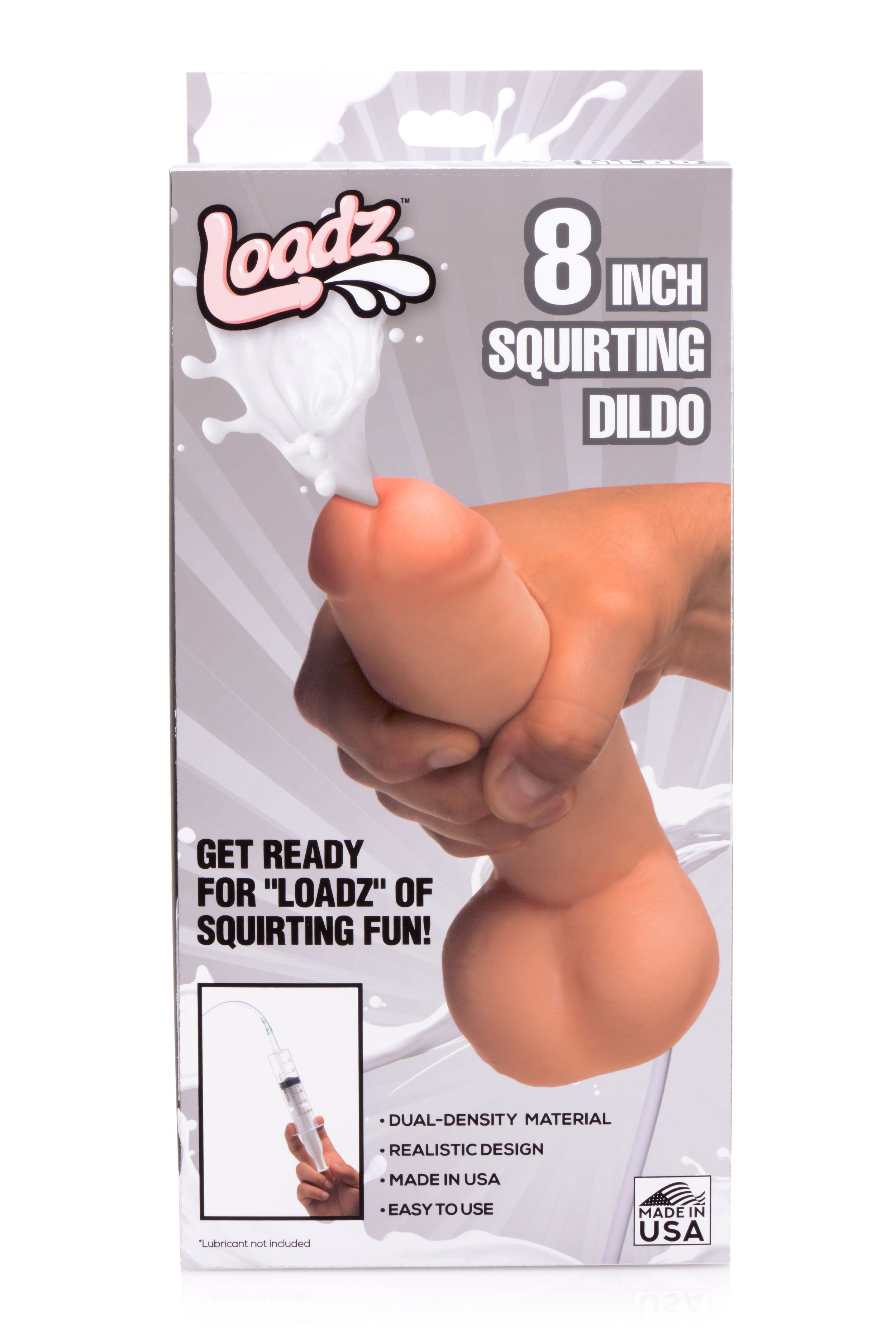 Dual Density Squirting Dildo - 20 cm