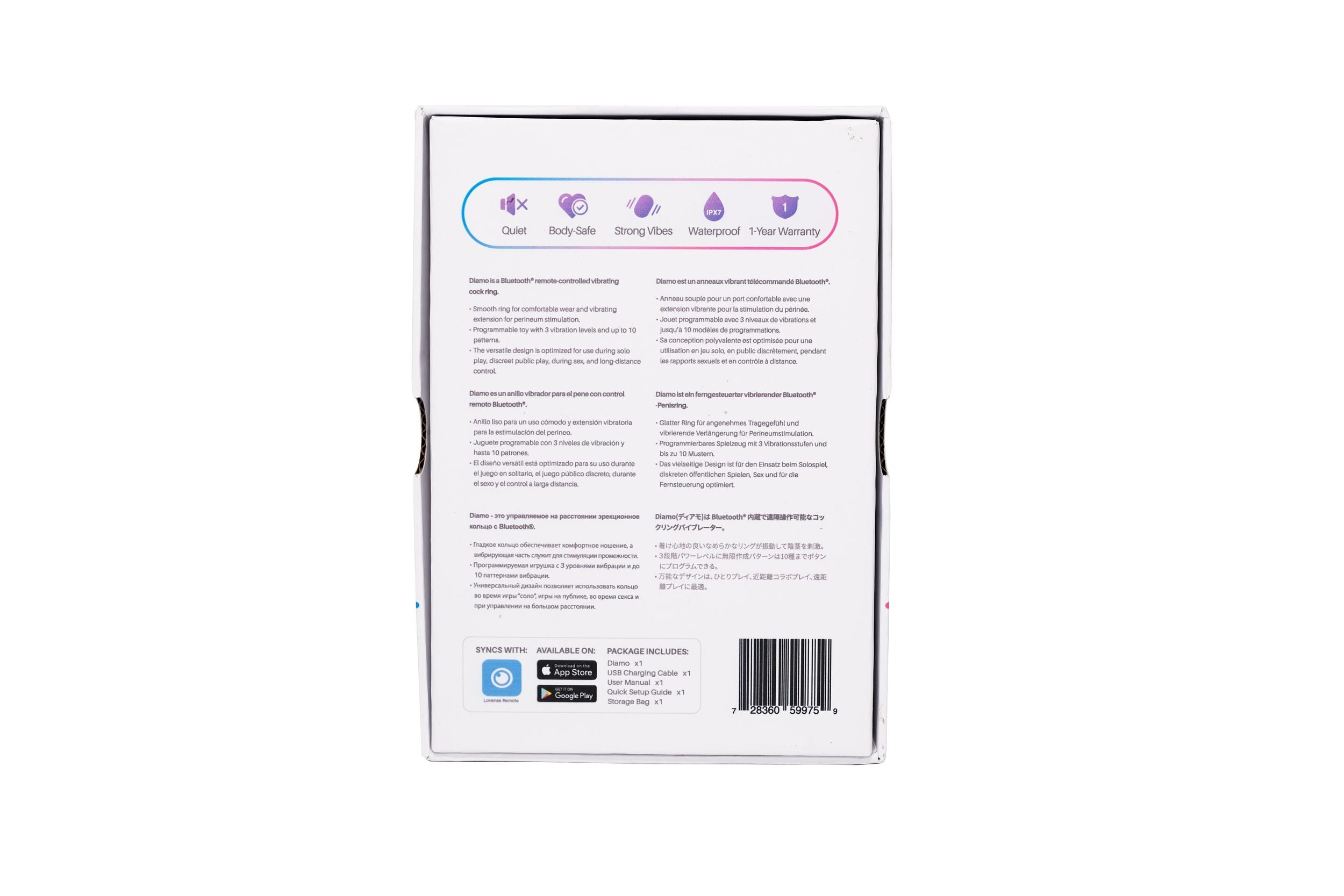 Lovense - Diamo Vibrating Cock Ring