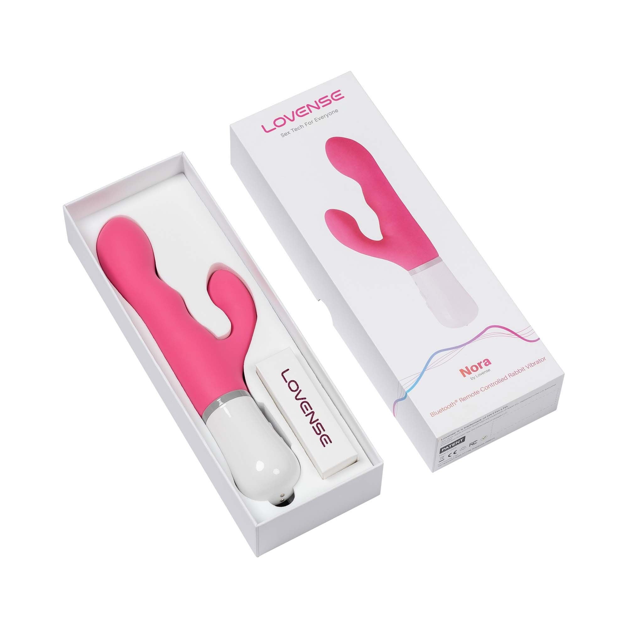 Lovense - Nora G-spot Vibrator With App - Pink