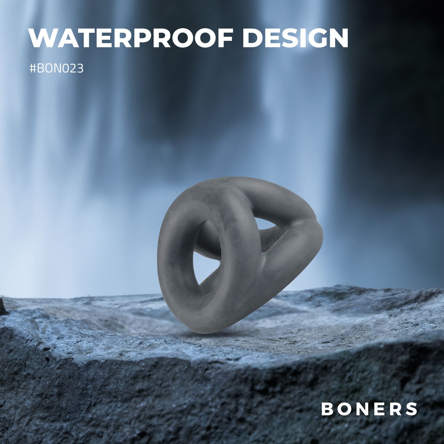 Boners Open Cocksling - Triple Cockring