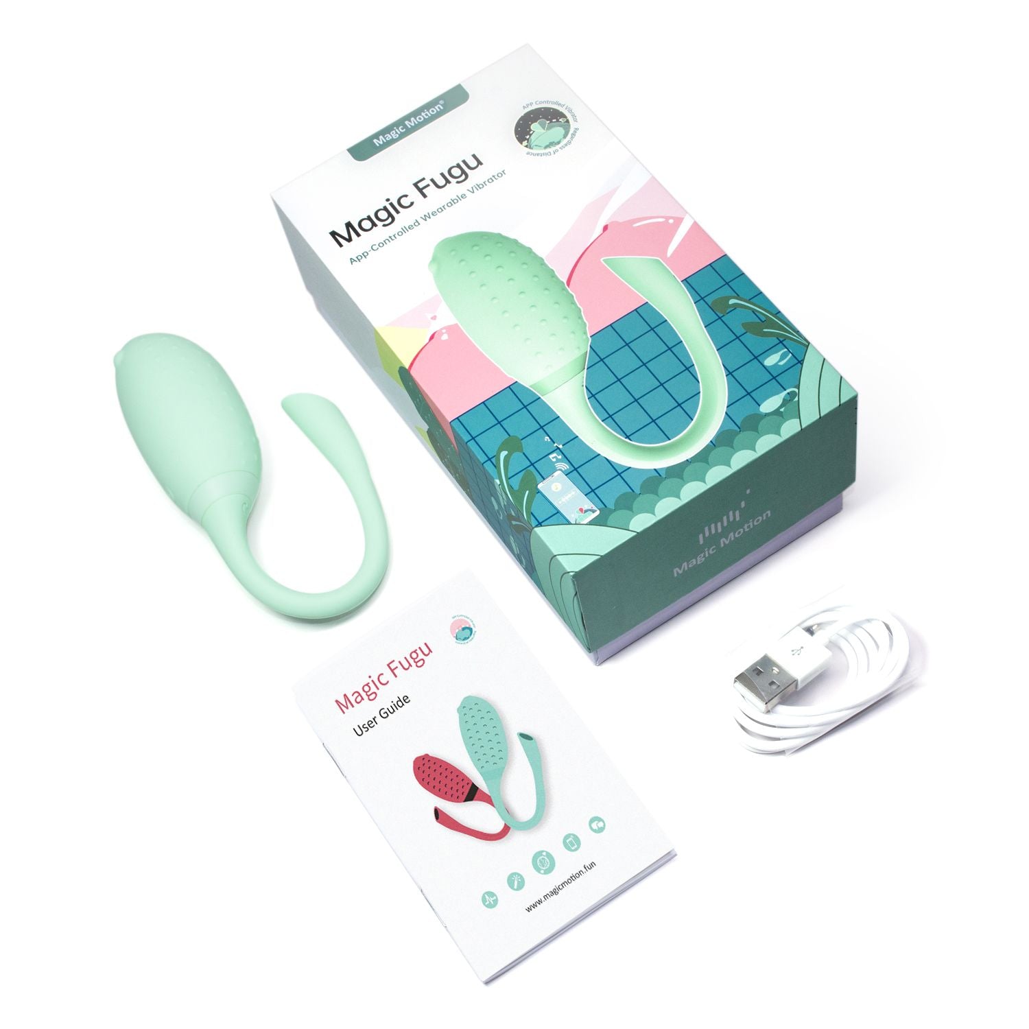 Magic Motion - Fugu Smart Wearable Vibrator Green