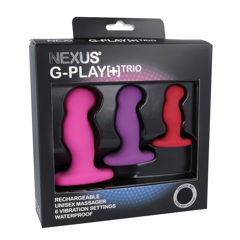 Nexus - G-Play Plus Trio Vibrators - 3 pieces