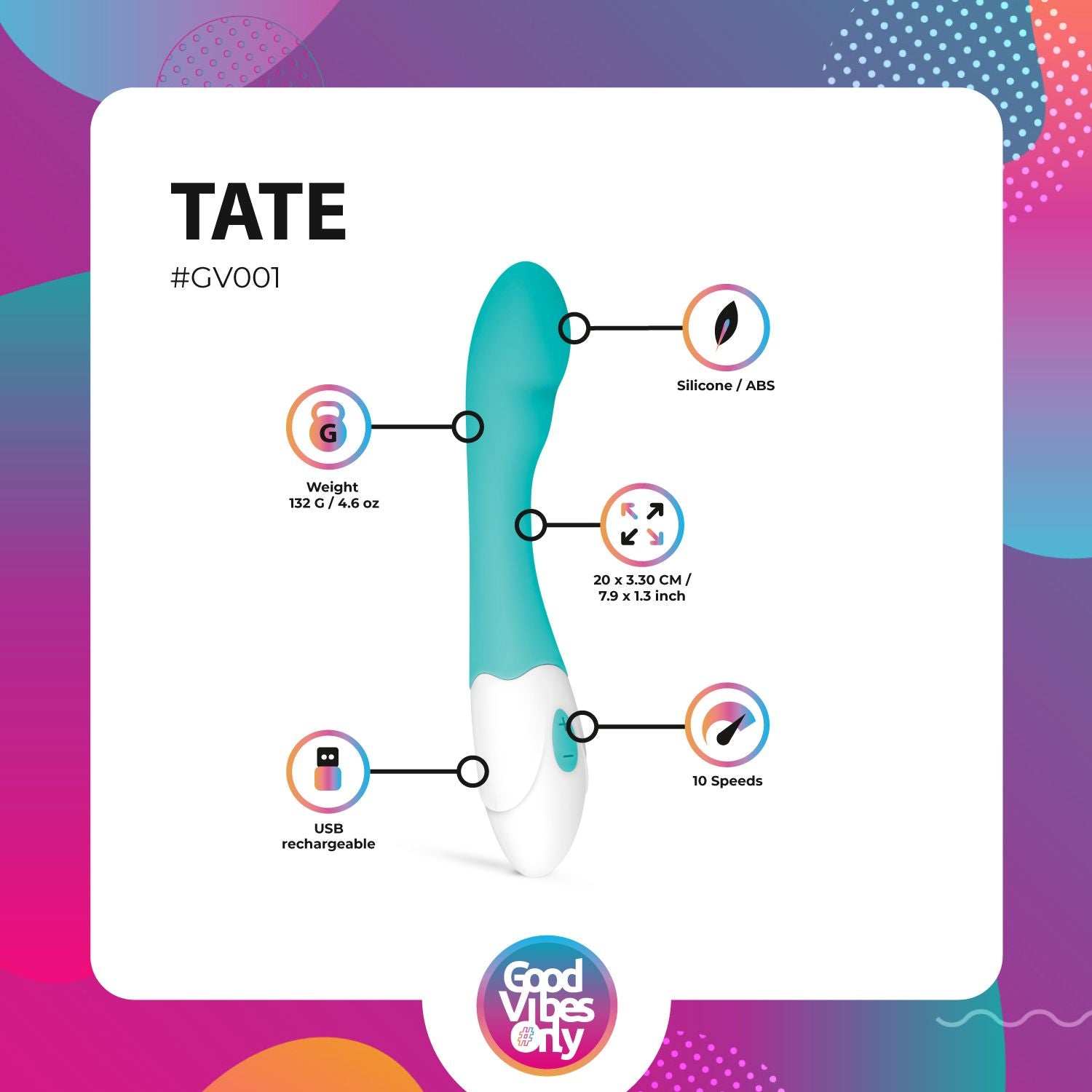 Tate G-Spot Vibrator