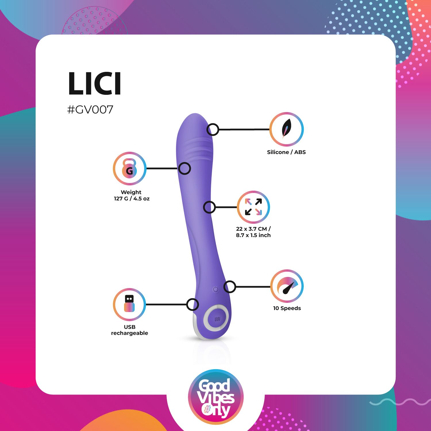 Lici G-Spot Vibrator