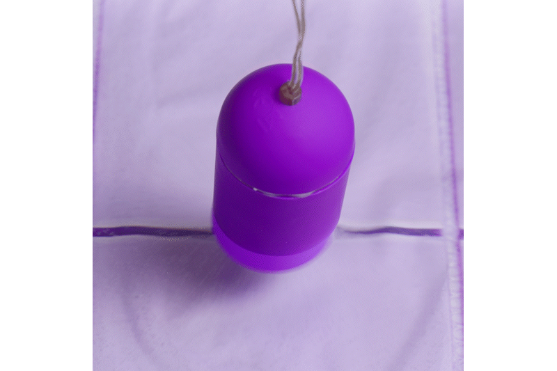 Remote Controllable Vibrating Egg - Purple