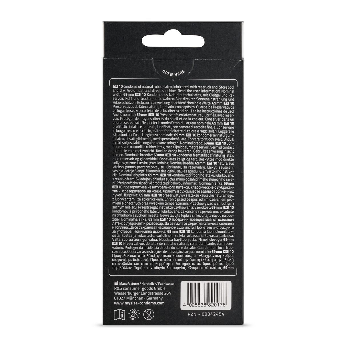 MY.SIZE Pro 69 mm - 10pcs