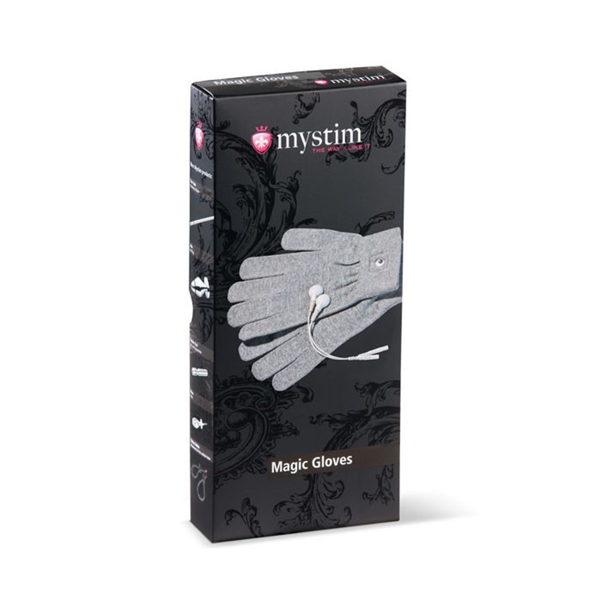 MYSTIM – Magic Gloves Electro Massage Gloves – Black