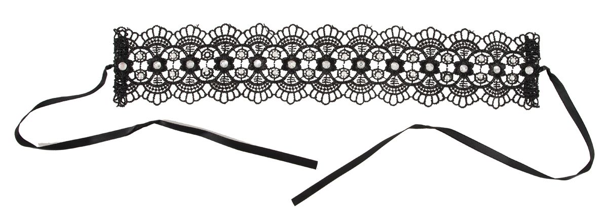 Choker with Rhinestones