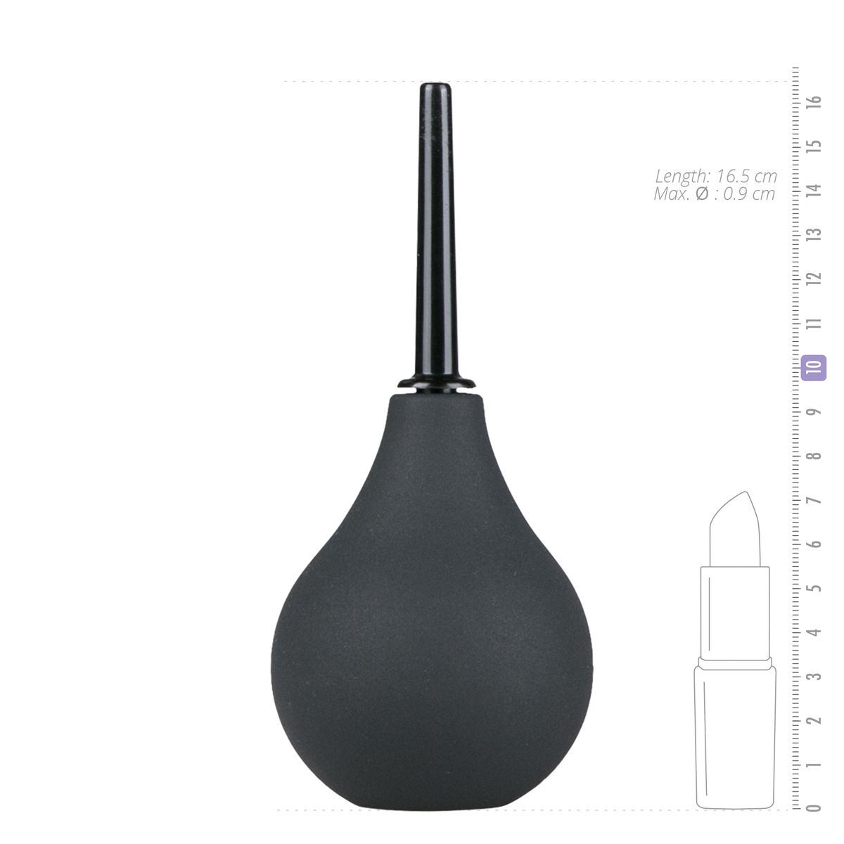 Easytoys Black Anal Douche - Large