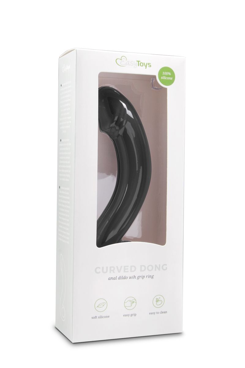 Silicone Black Prostate Dildo