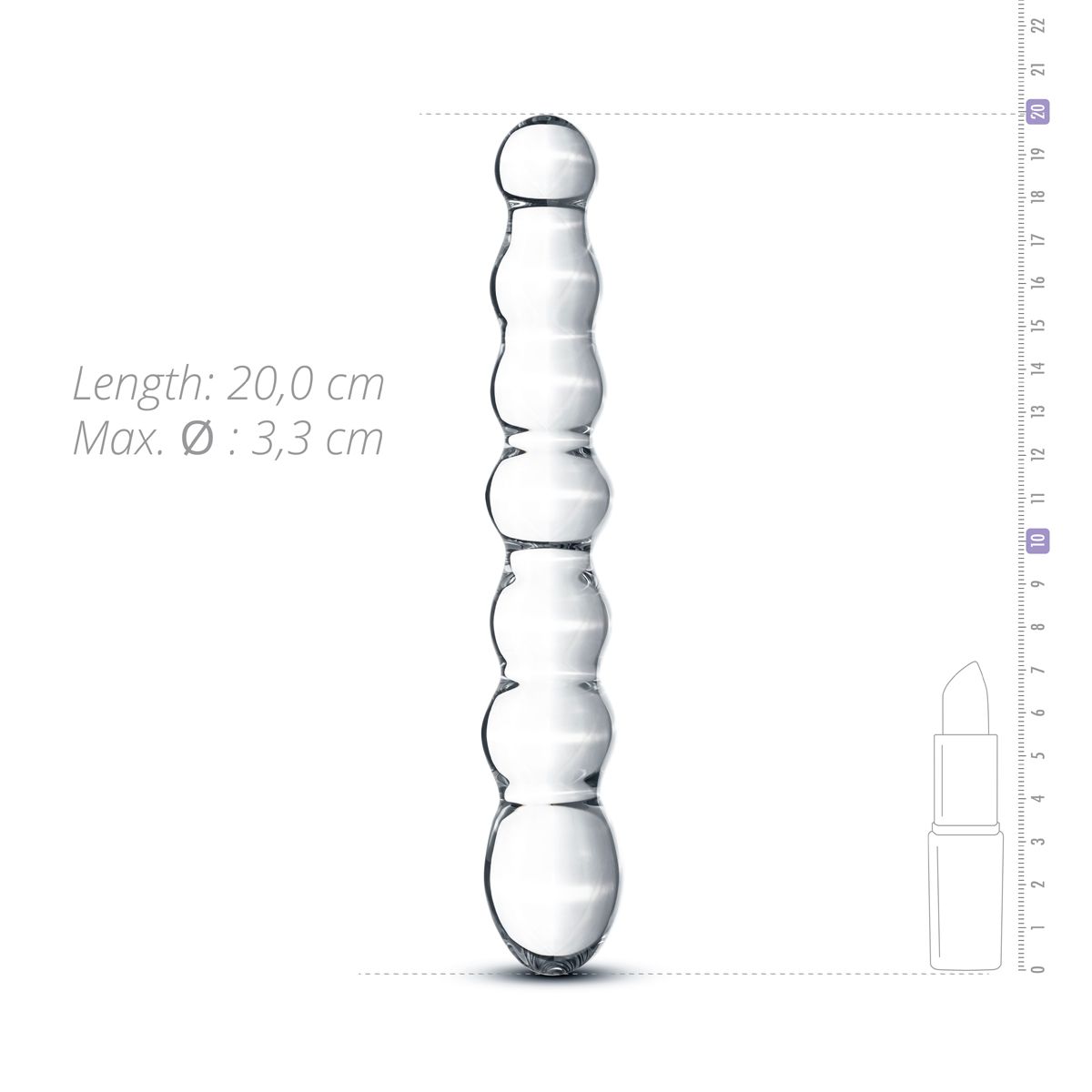 Glass Dildo No. 19