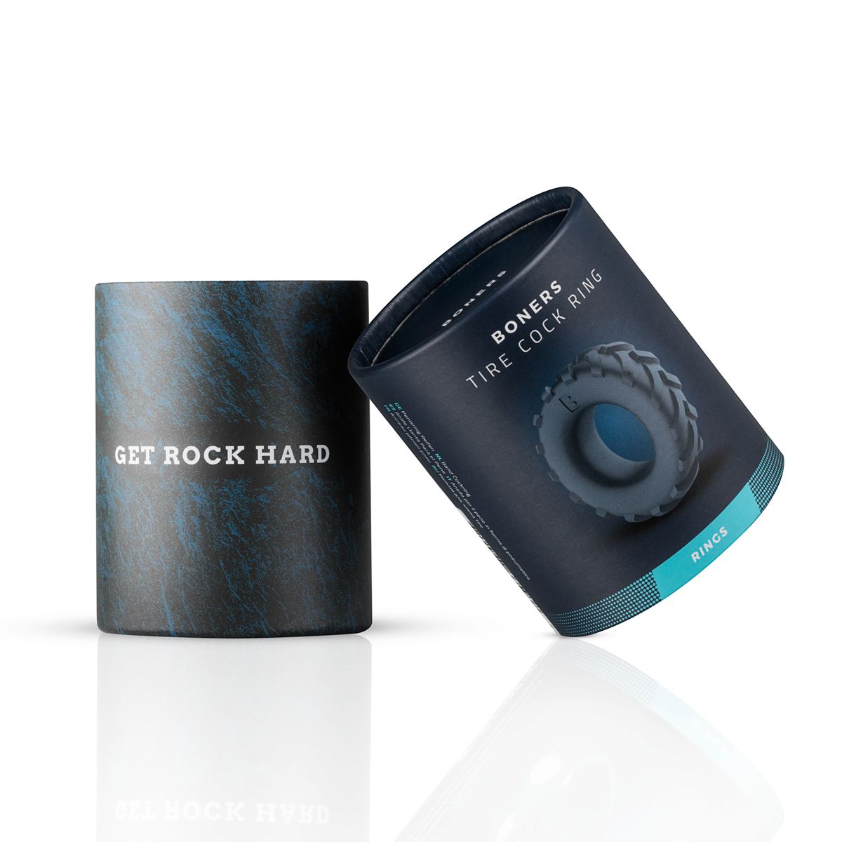 Boners Tire Cock Ring - Grey